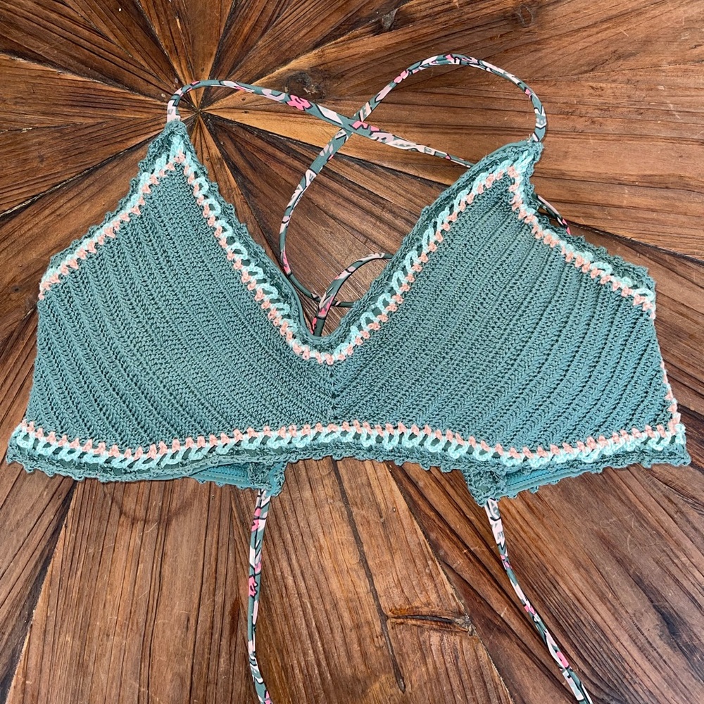 Target crochet bikini top
